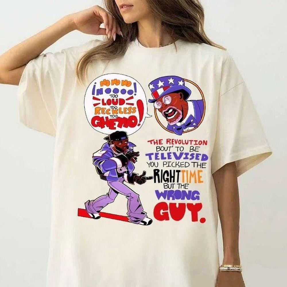 The Revolution Bout To Be Televised You Picked The Righttime But The Wrong Guy Vuitino Merch The Revolution Bout To Be Televised You Picked The Righttime But The Wrong Guy Vuitino Merch